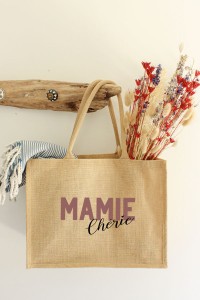 Cabas en jute | Mamie Chérie