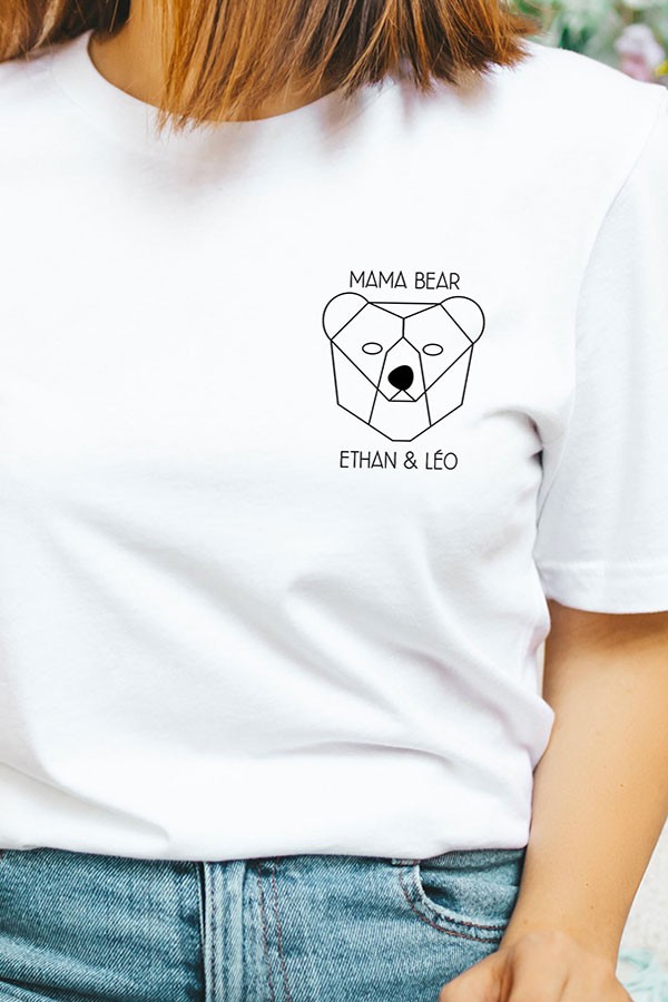 T-shirt personnalisé femme | Mama Bear T-shirt personnalisé femme | Mama Bear