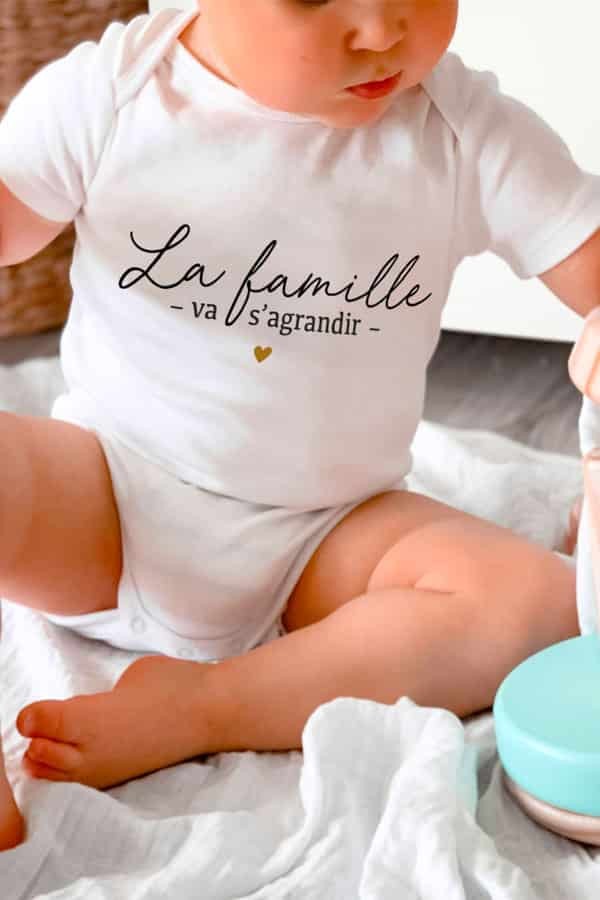 Body bébé | La famille va s'agrandir