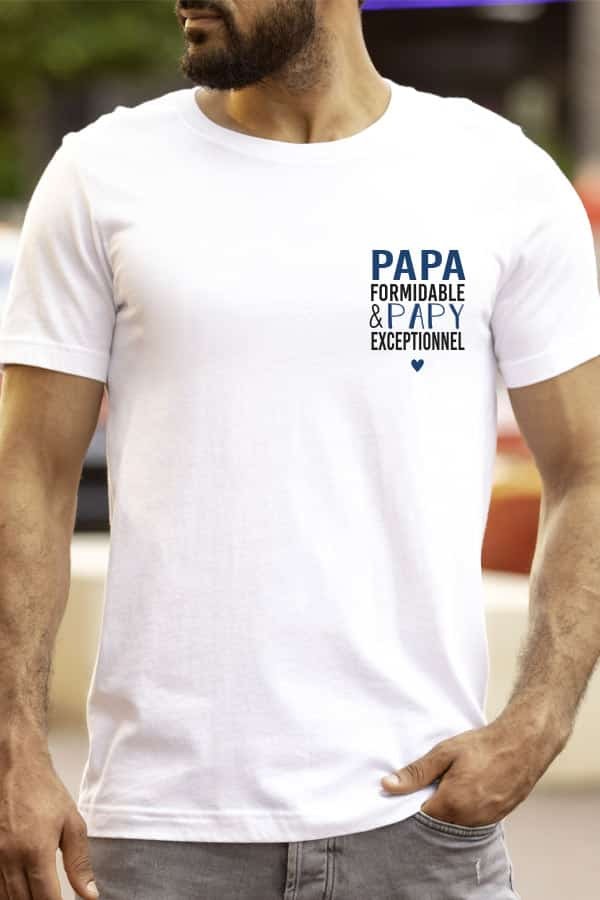 T-shirt Homme Citation | Papa et Papy