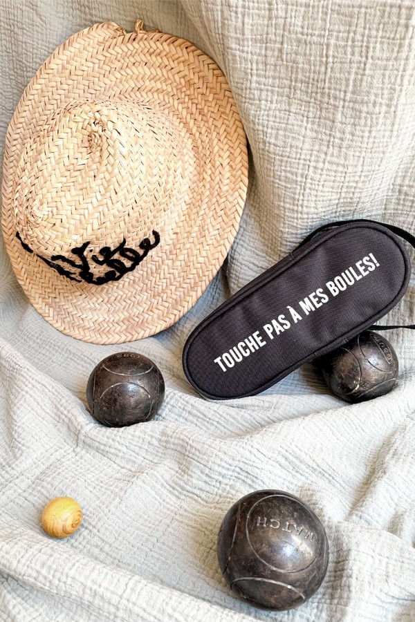 Sacoche de pétanque personnalisée | Texte Sacoche de pétanque personnalisée | Texte