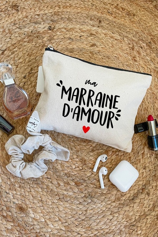 Pochette coton | Marraine d'amour