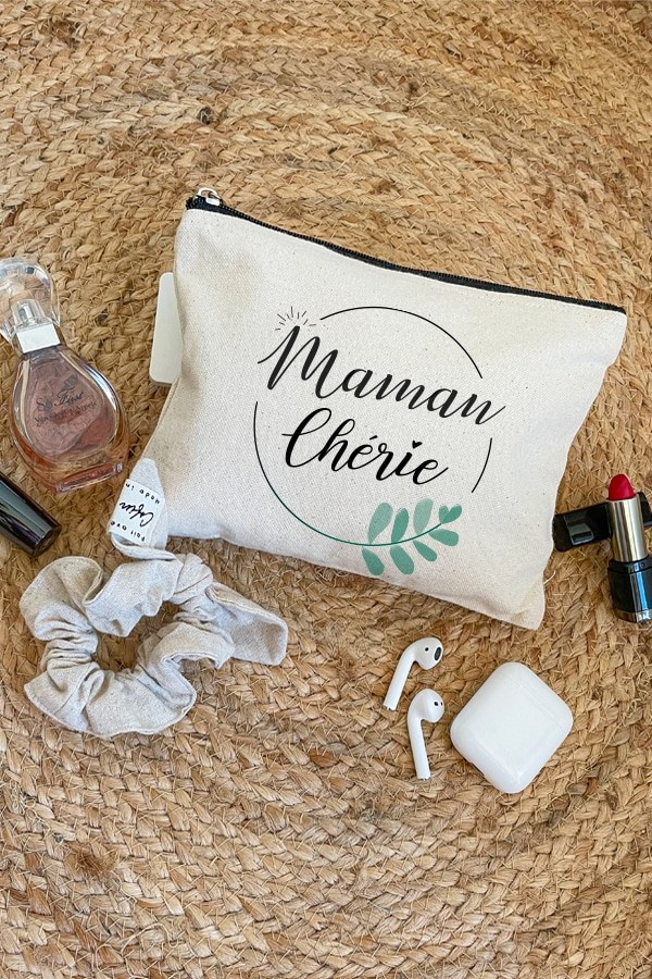 Pochette coton | Maman chérie