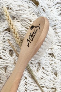 Brosse enfant personnalisée en bois | Prénom