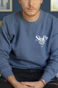 Pull personnalisé Saint-Valentin | Collection since 3