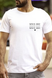 T-shirt Saint-Valentin femme personnalisé | Collection since 5