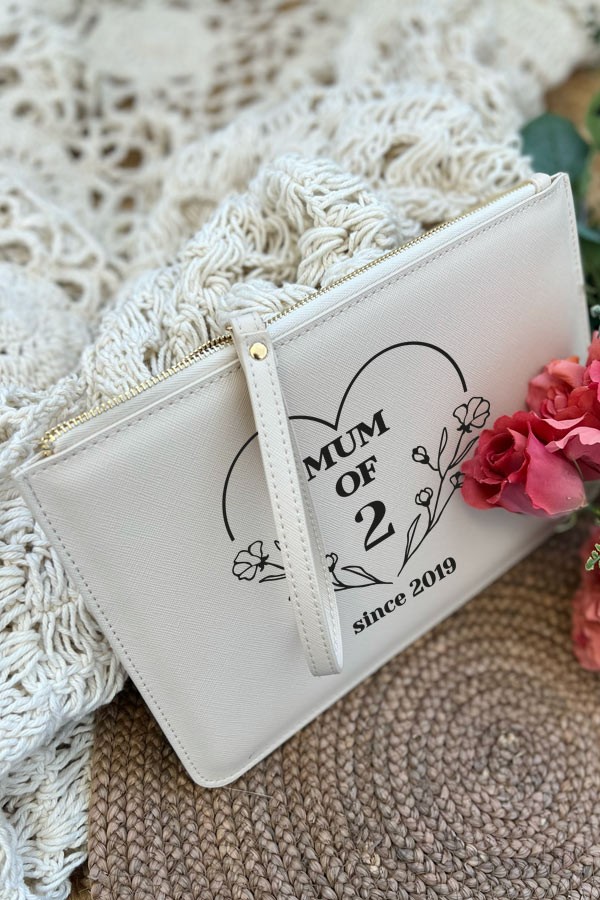 Pochette personnalisée en similicuir | Mum of