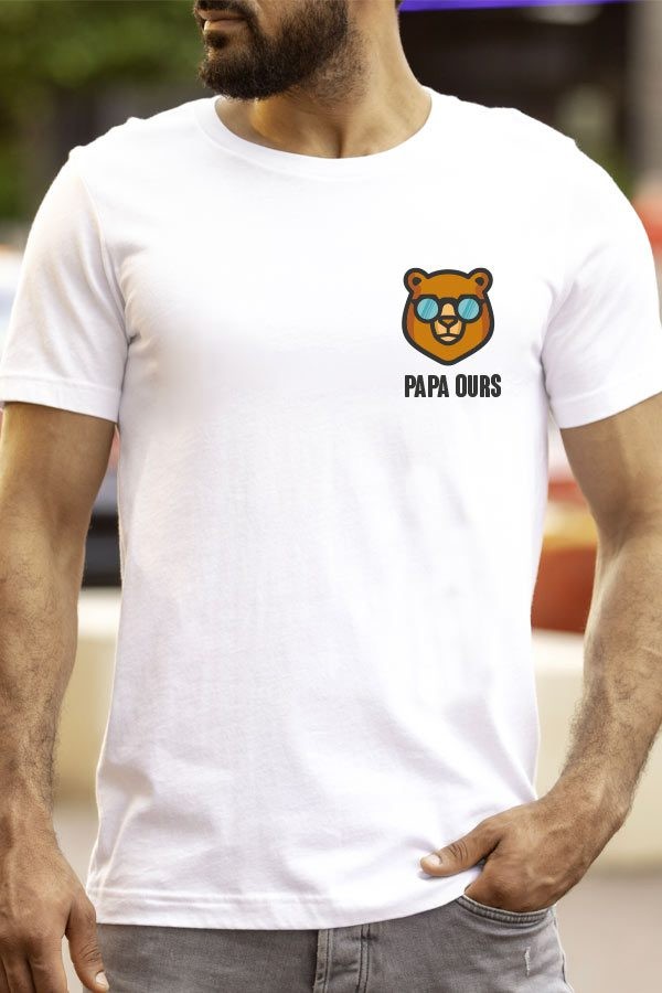 T-shirt Homme | Papa ours T-shirt Homme | Papa ours