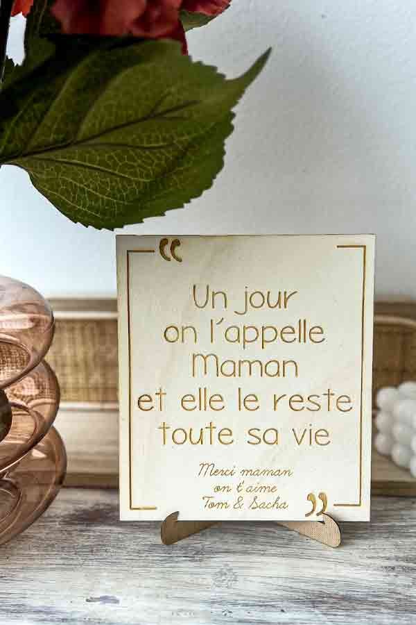 Pancarte en bois | Maman pour la vie Pancarte en bois | Maman pour la vie