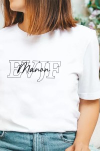 T-shirt personnalisé EVJF  | Prénom