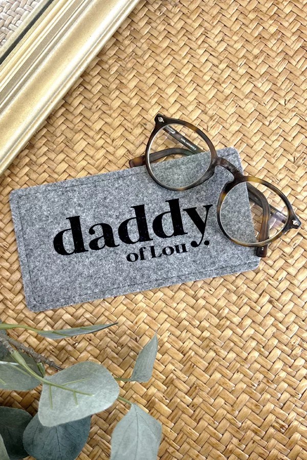 Étui à lunettes personnalisé | Daddy of