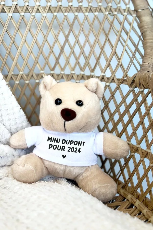 Nounours personnalisé | Annonce de grossesse Nounours personnalisé | Annonce de grossesse