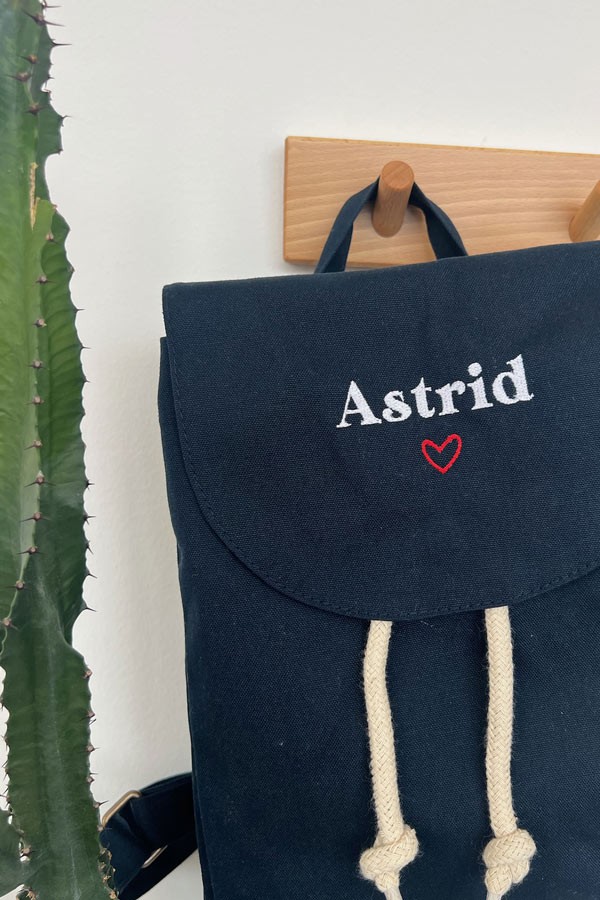 Sac à dos brodé personnalisé enfant | Fusée Sac à dos brodé personnalisé enfant | Fusée