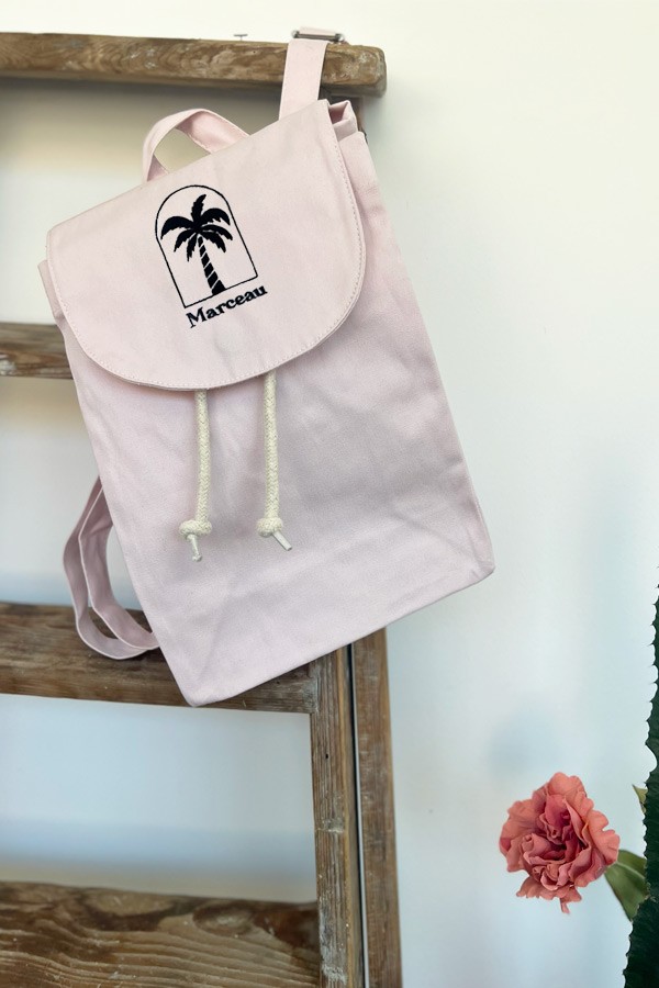 Sac à dos brodé personnalisé enfant | Palmier Sac à dos brodé personnalisé enfant | Palmier