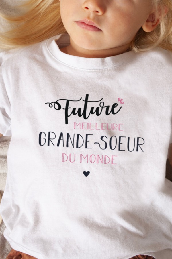 T-shirt enfant | Future grande-soeur T-shirt enfant | Future grande-soeur