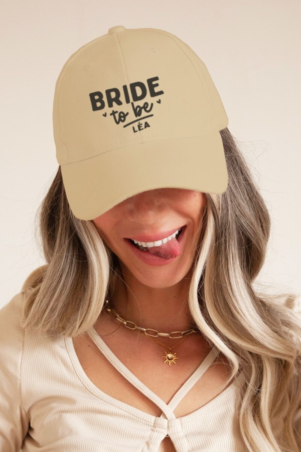 Casquette personnalisée spéciale EVJF | Bride to be