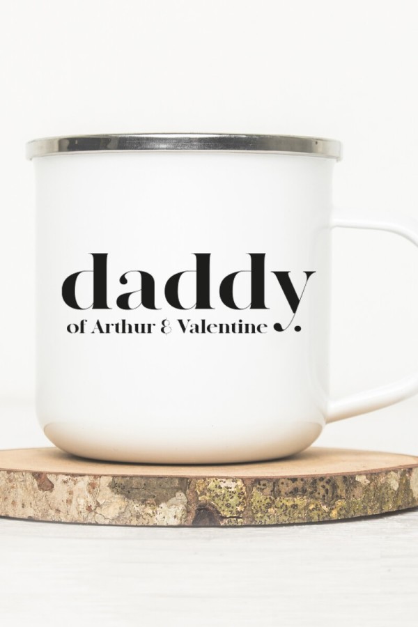 Mug vintage métal | Daddy of