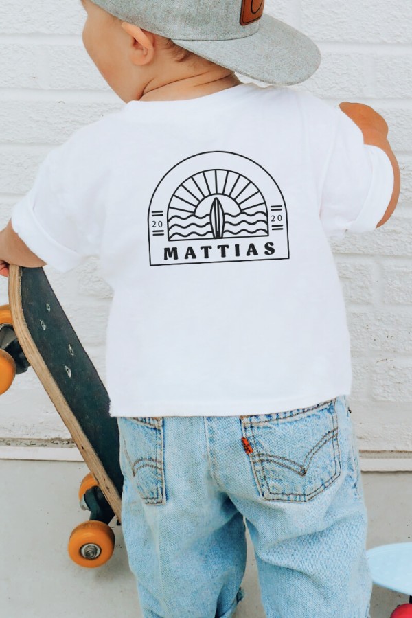 T-shirt enfant | Surf personnalisé