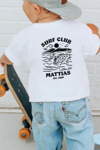 T-shirt enfant | Surfeur personnalisé