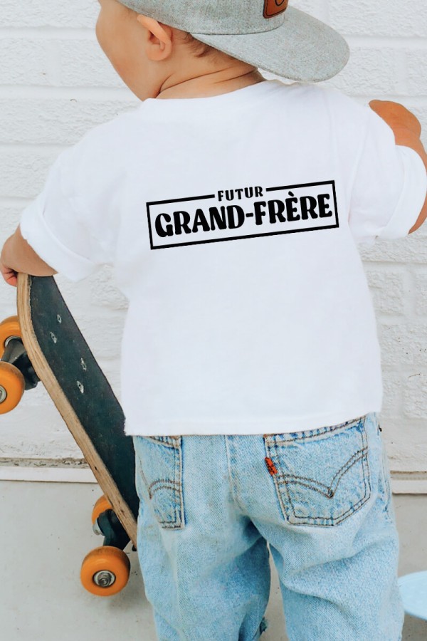 T-shirt enfant | Futur grand-frère dos