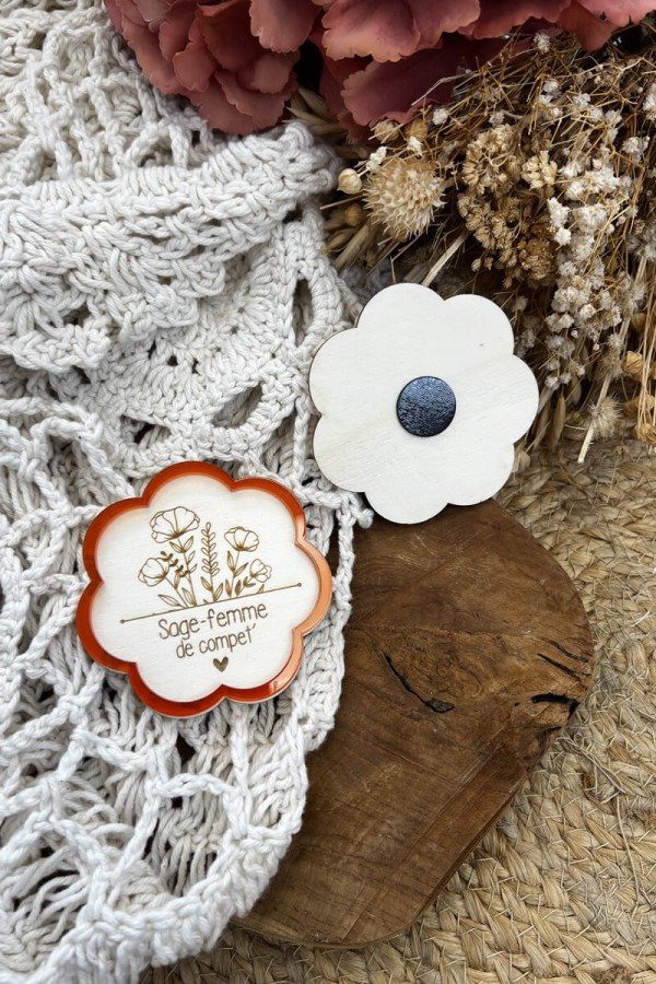 Magnet personnalisé | Sage femme de compet'