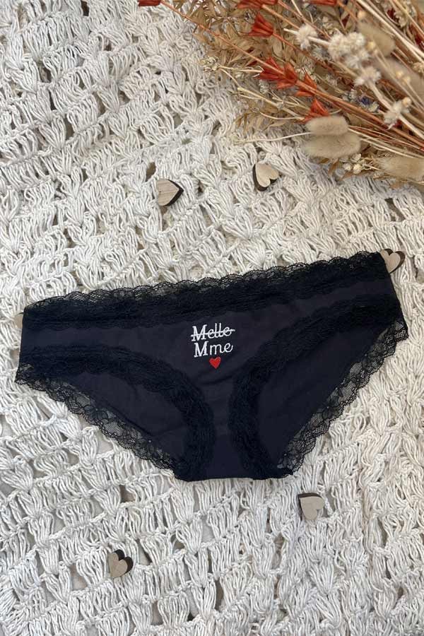 Culotte brodée | Melle - Mme