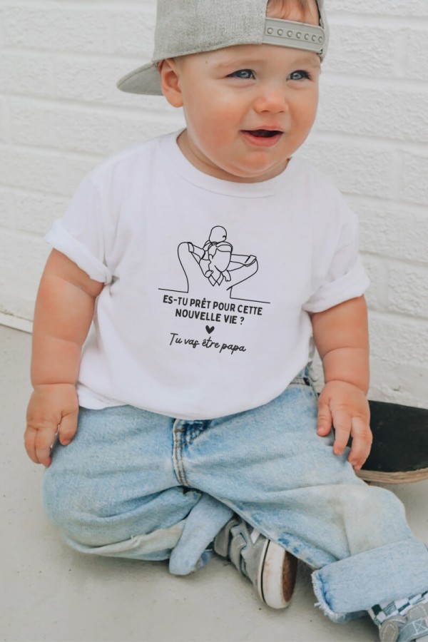 T-shirt enfant | Tu vas être papa