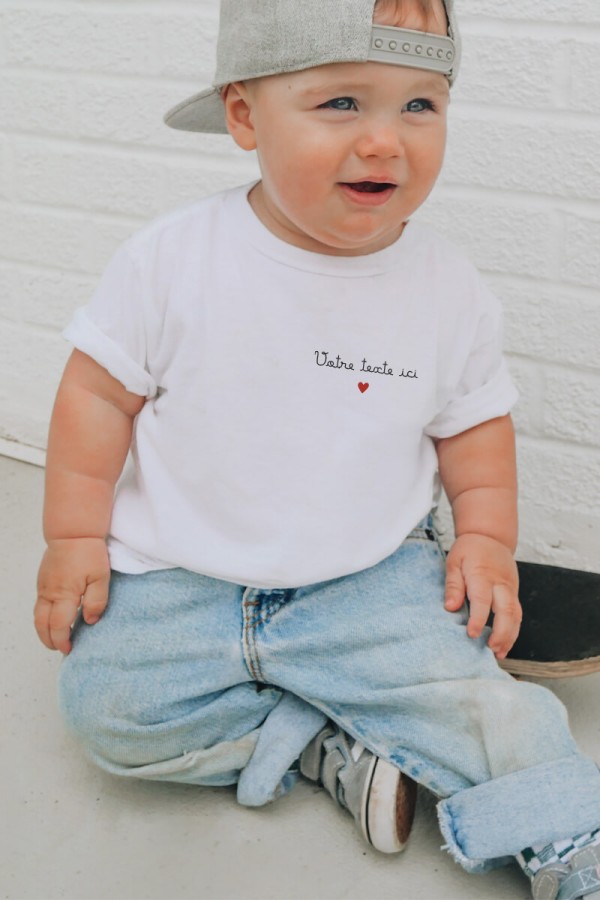 T-shirt personnalisé enfant