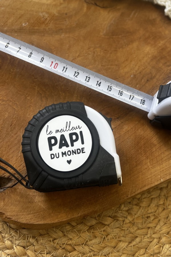 Mètre personnalisé | Le meilleur papi du monde
