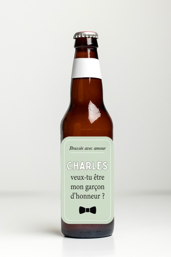 Étiquette bouteille de bière personnalisée| Veux-tu être mon garçon d'honneur ? Étiquette bouteille de bière personnalisée| Veux-tu être mon garçon d'honneur ?